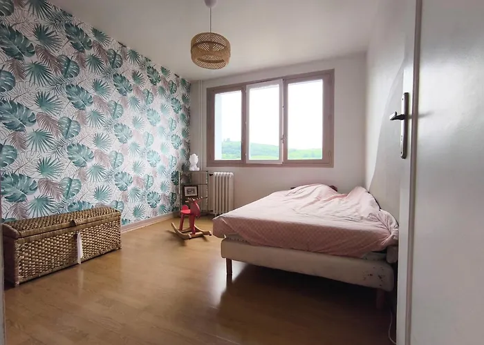 Apartment Centre-ville, Calme, Belle Vue, 2 Aurillac